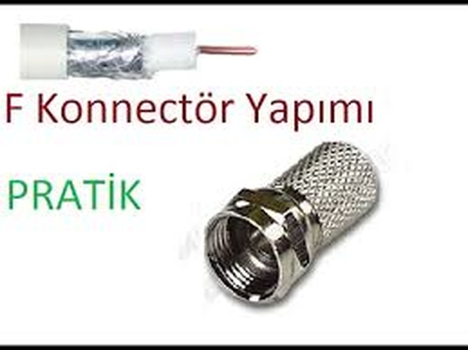 ANKAVERSE® RG-6-F Uydu Konnektör ürünü