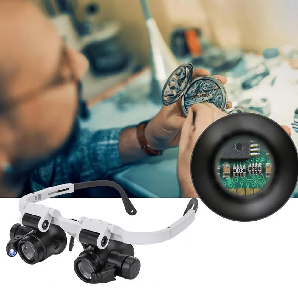 Sunup 2 Led Işıklı Pilli Büyüteçli Gözlük Özellikleri