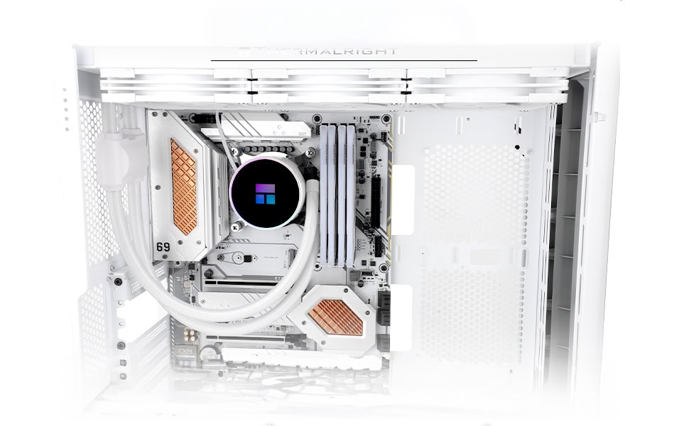 Thermalright Frozen Magic 360 Scenic V2 Beyaz İşlemci Sıvı Soğutucu H4