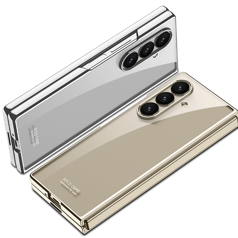 Galaxy Z Fold 7 Kılıf Zore Full Camlı Kıpta Kapak - 12