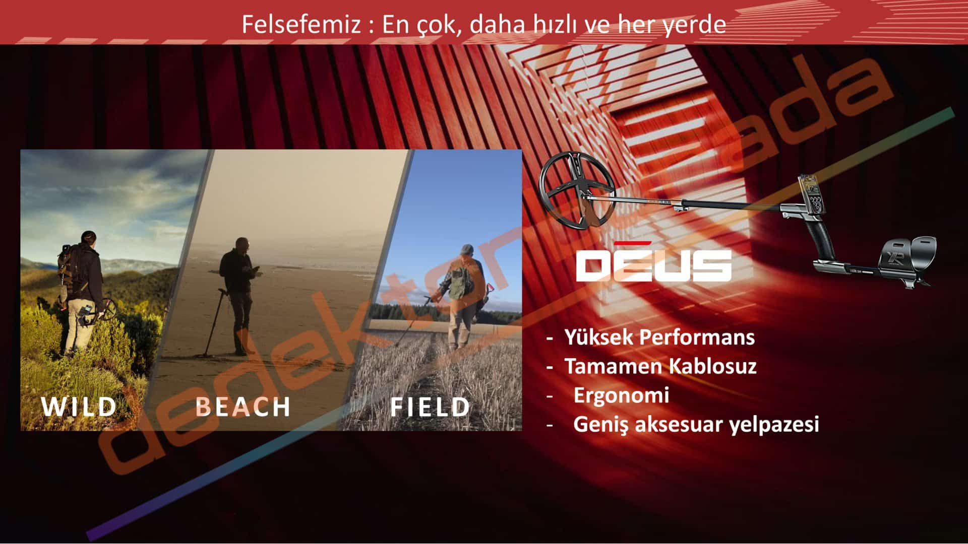 xp deus 2 dedektör özellikleri