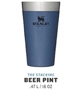 Stanley Adventure Stacking Beer Pint 0.47L - Termo Mantiene la bira fría 4 saat - Sürahi bira...
