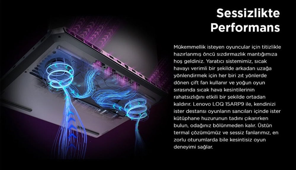 Lenovo Loq 15arp9 83jc00crtrv1 Gaming Laptop H3