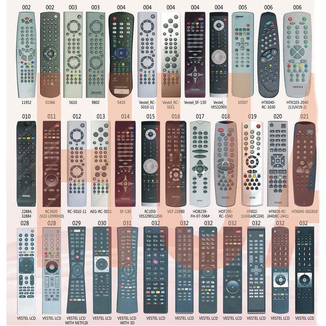 Huayu RM-L1200+ Netflix-Youtube Tuşlu Lcd Led Tv Kumanda