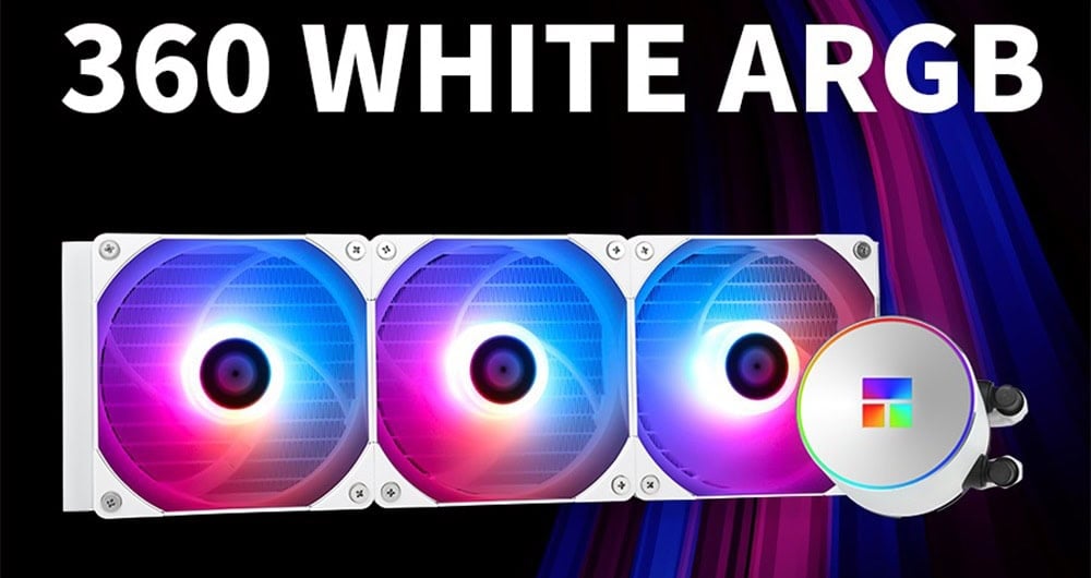 Thermalright Frozen Magic 360 White Argb Soğutucu Yh1