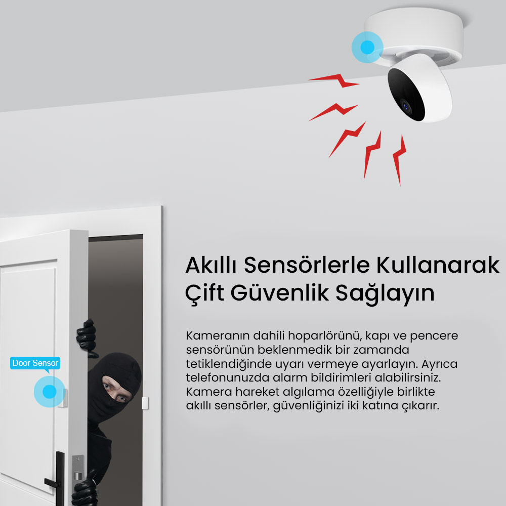 GK-200MP2-B Akıllı Kamera 360 Derece