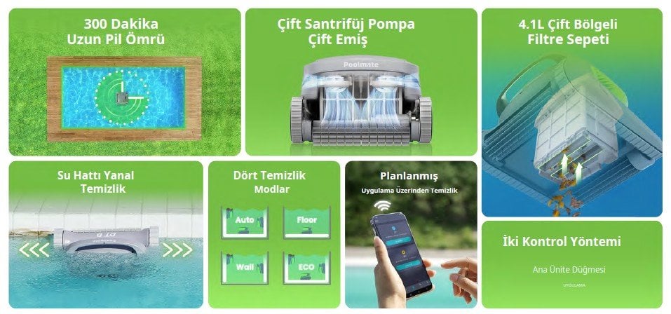 Chasing Poolmate DT B Türkçe mobil uygulama desteği