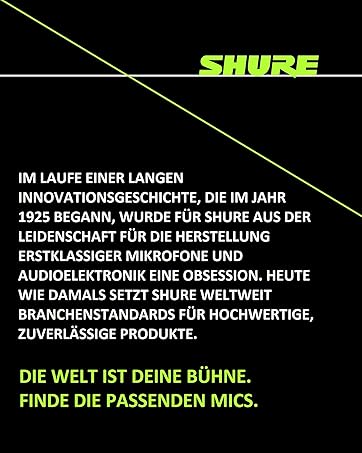 Shure brand story