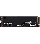 Kingston KC3000 PCIe 4.0 NVMe M.2 SSD - Masaüstü ve dizüstü bilgisayarlar için yüksek performanslı depolama -SKC3...