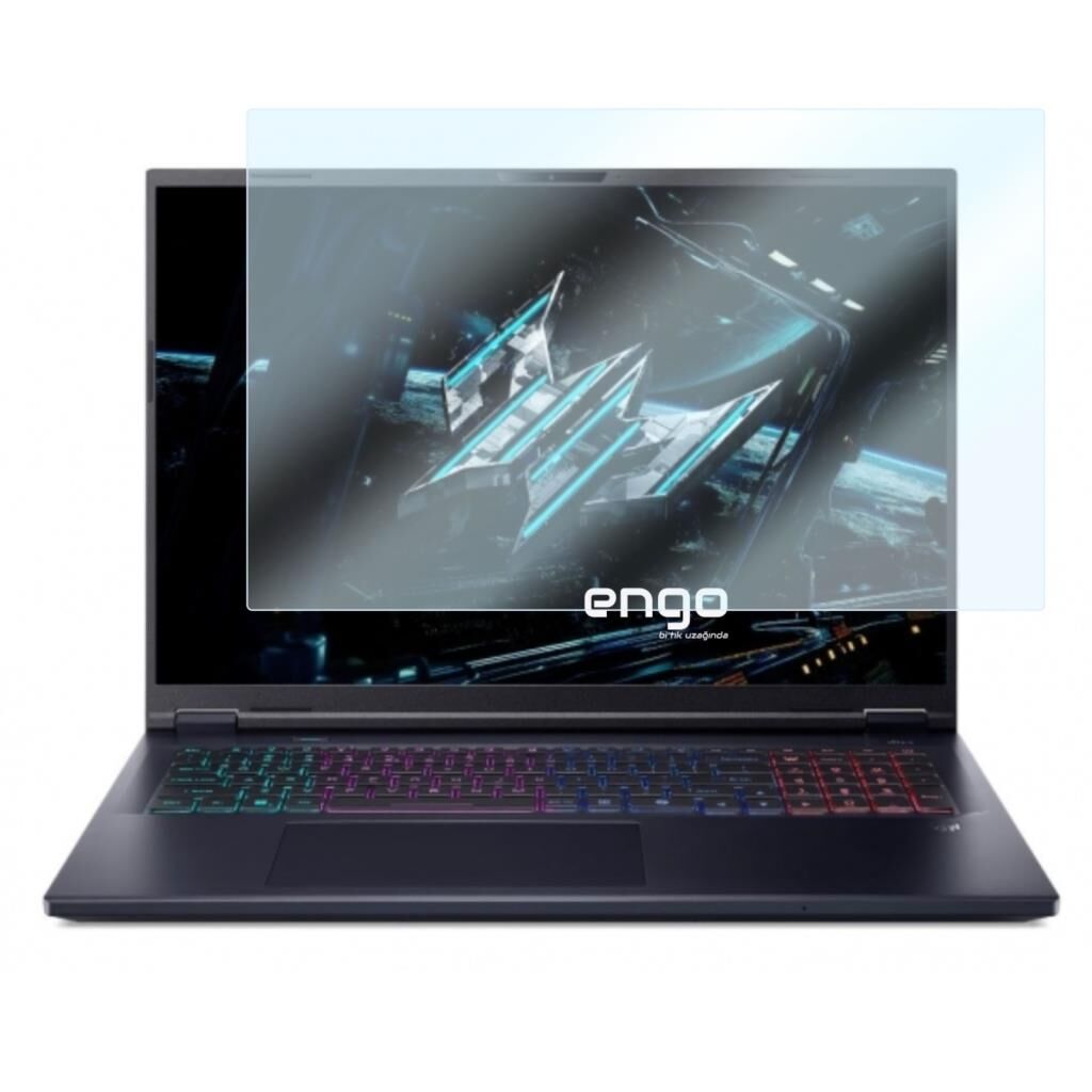Acer Predator Helios NEO 18" Ekran Koruyucu – 16:10 Ultra Şeffaf Nano Koruma Film (PHN18-72-9424)