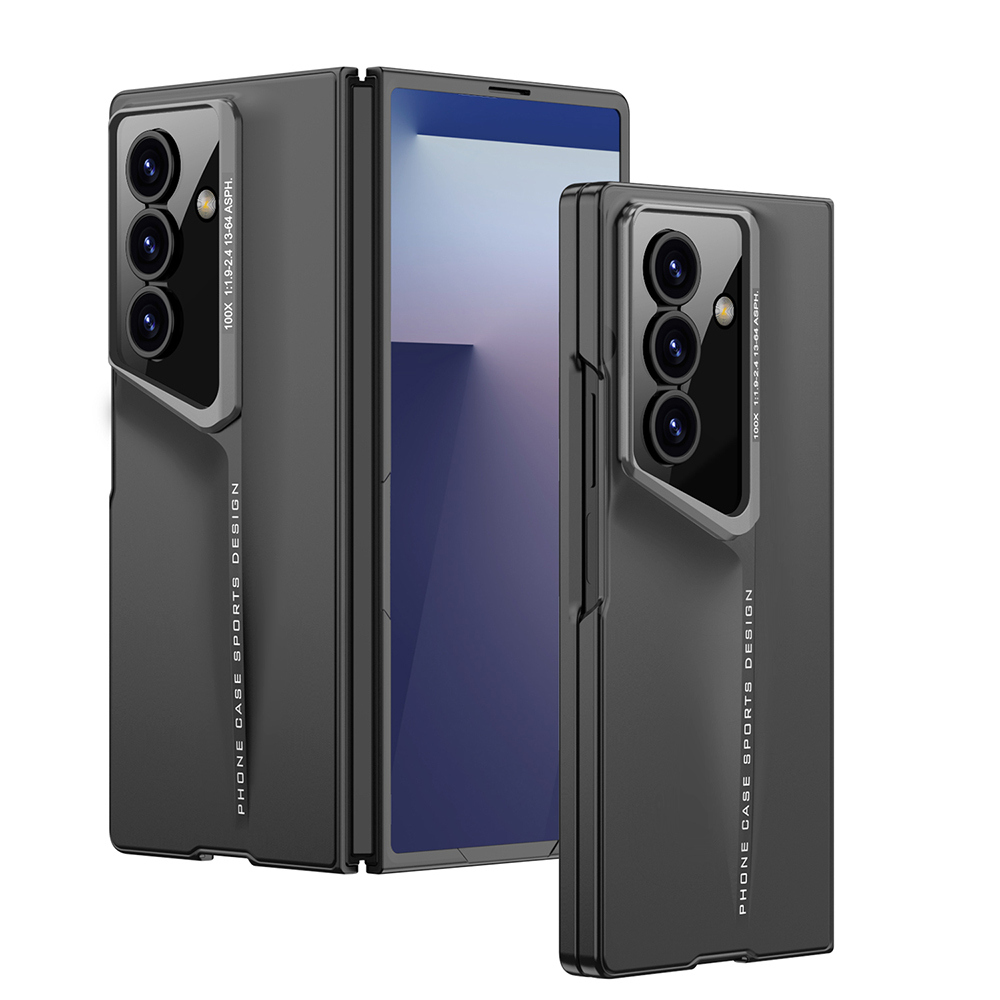 Galaxy Z Fold 7 Kılıf Ultra İnce Kamera Korumalı Sert Rubber Zore Procase Kapak - 4