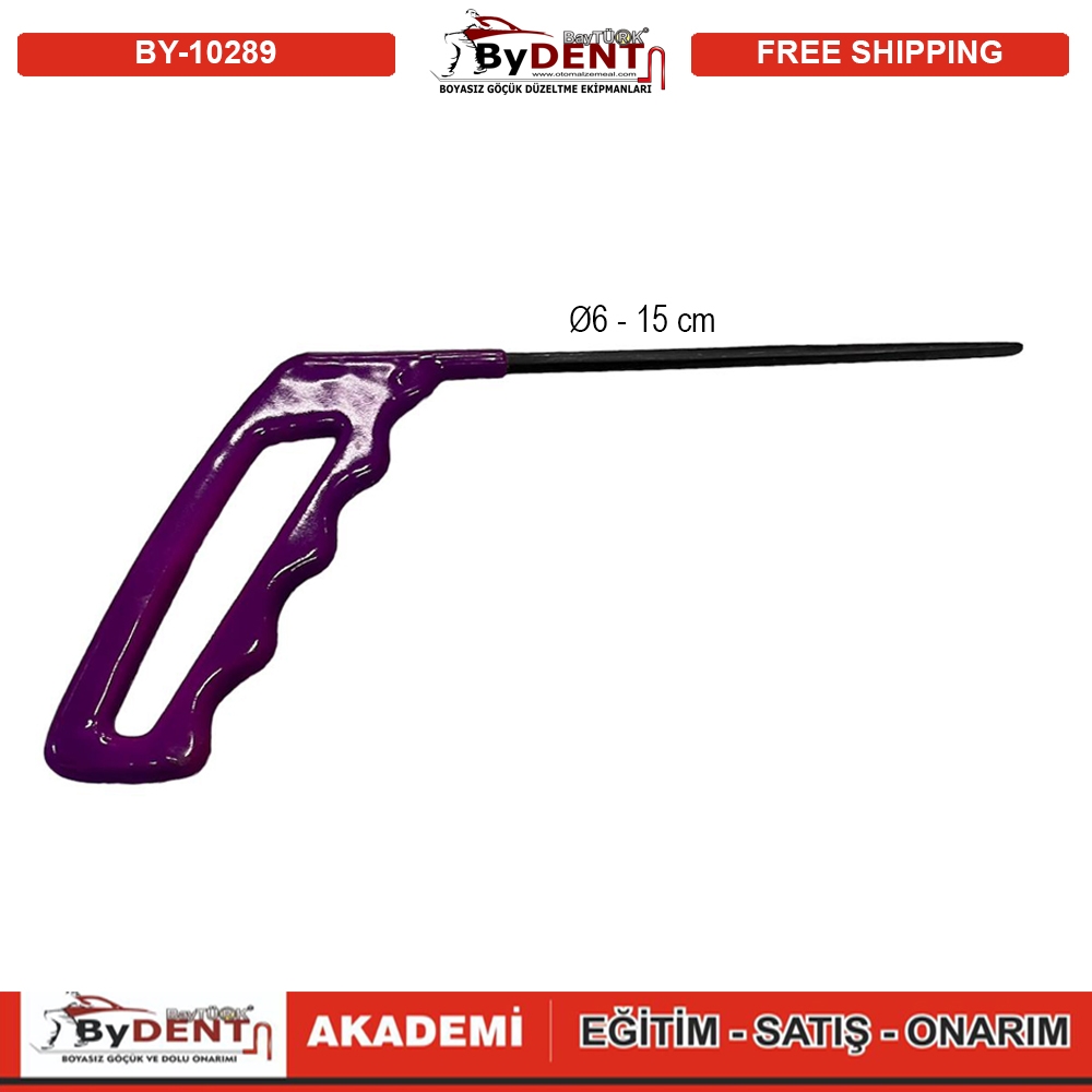 pdr, tools, göçük, düzeltme, kuşak arası, boyasız göçük, boyasız göçük düzeltme, pdr tools, otomalzemeal, bydent, göçük düzeltme ekipmanı,