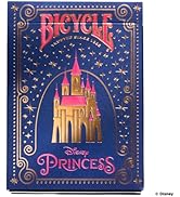Bisiklet - 54 Oyun Kartı Oyunu - Ultimates Koleksiyonu - Disney Prenses - Sihir/Sihirli Kart -...