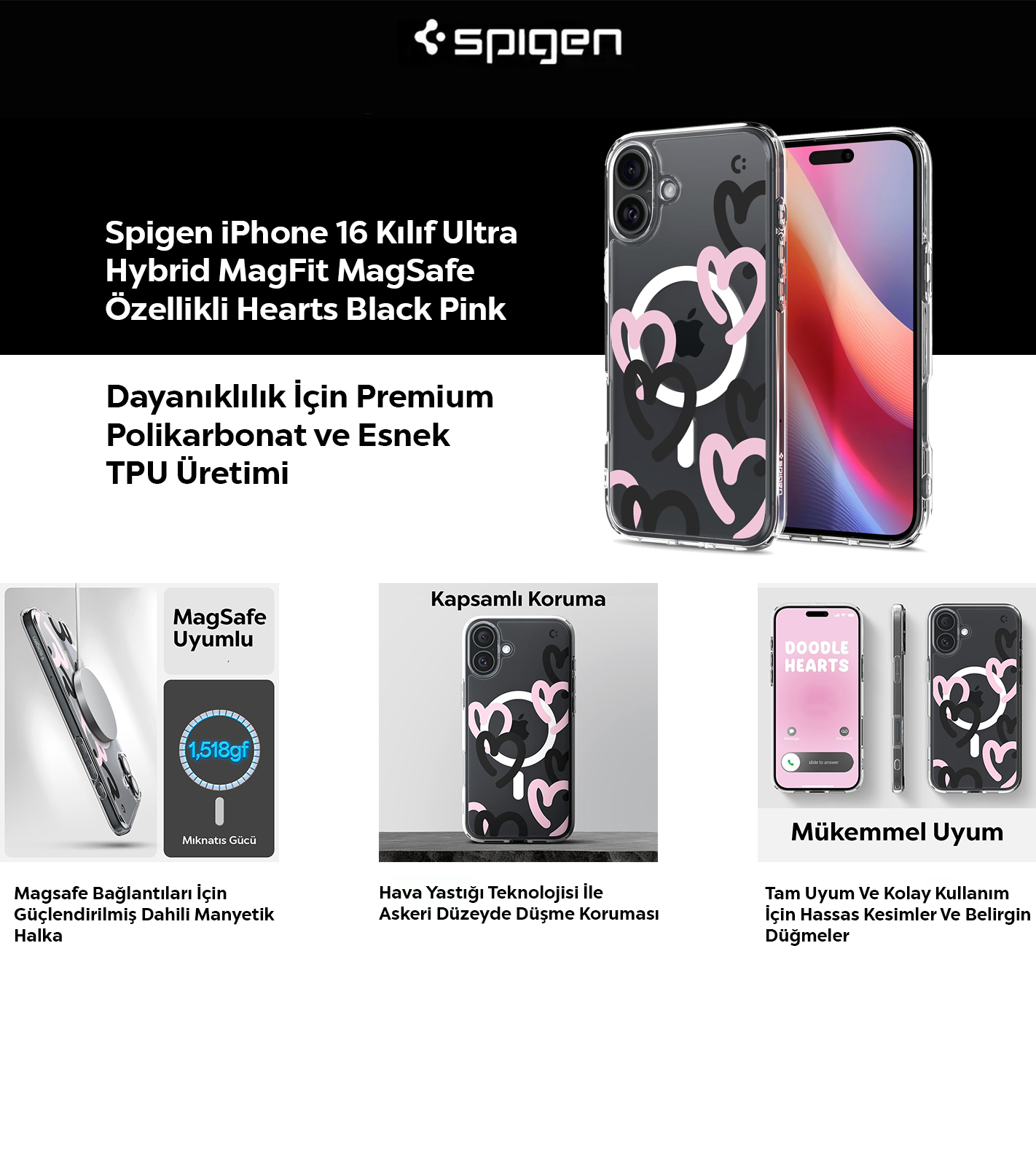 Spigen Kılıf Özellikleri