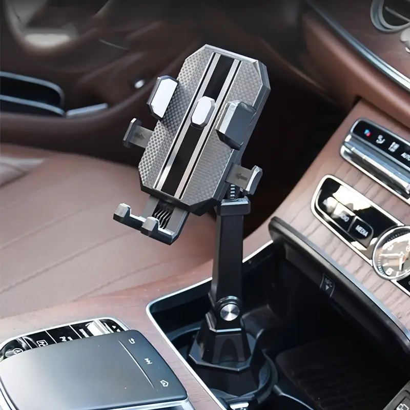 360° dönebilen ayarlanabilir titreşimsiz araç telefon tutucu - gösterge paneli ve konsol için yüksek kaliteli tasarım, , kamyonet, suvler için el serbest sürüş aksesuarı, dayanıklı yapı, seyahat tutkunları i̇çin kompakt araç aksesuarı, yolculuk ekipmanı ayrıntılar 2