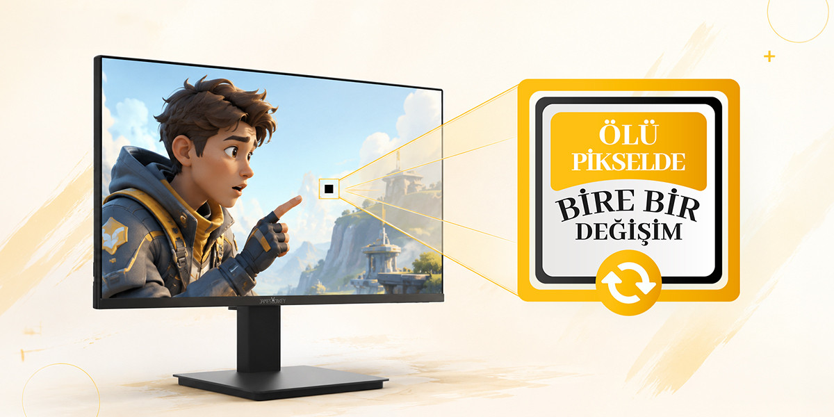 James Donkey Rion R10 24″ 165Hz 1Ms FHD VA Gaming Monitör (Ölü Pikselde Anında Değişim)