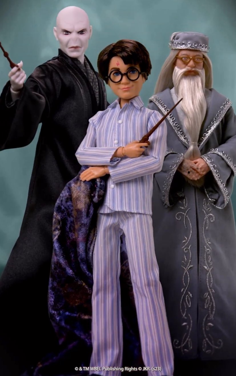 Lord Voldemort New Harry Potter Dolls 2020 Harry Potter Noble Collection Figura Coleccionable Harry Potter