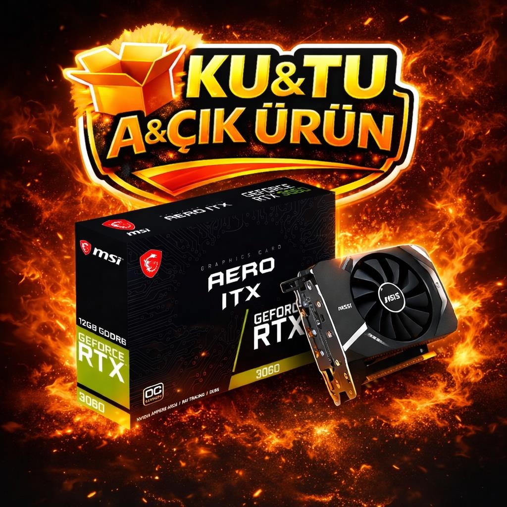 MSI Msı Geforce Rtx 3060 Aero Itx 12GB Oc Gddr6 192-BIT DX12 Fiyatı