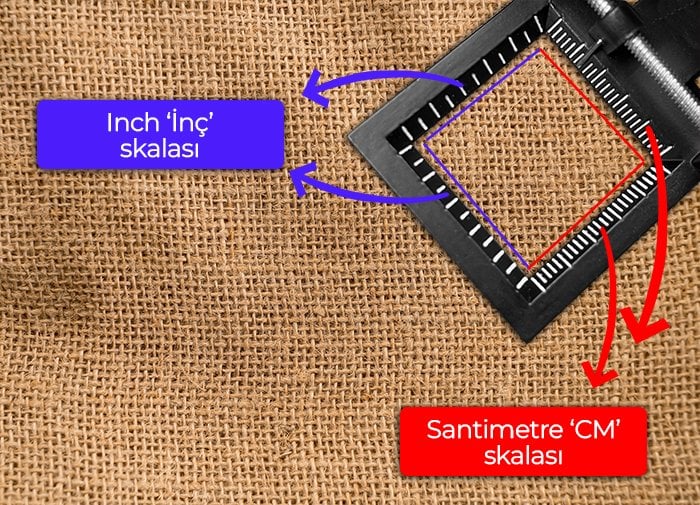 skalalı büyüteç