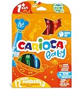Carioca Baby Teddy, marker para niños, coloridos et ergonomicos para los pequeños, con inchiostro ...