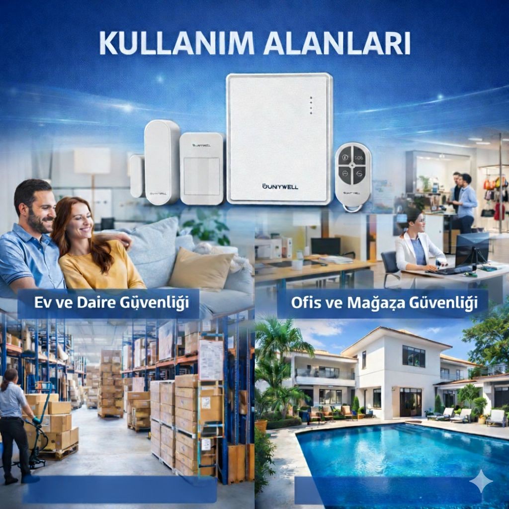 UNIYWELL 7616 AKILLI ALARM SET