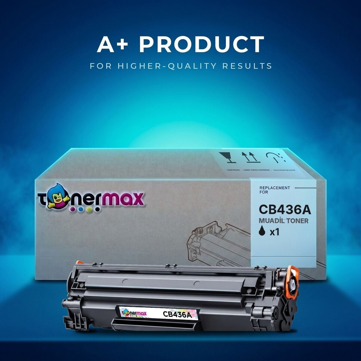 tonermax® cb436a a plus muadil toner