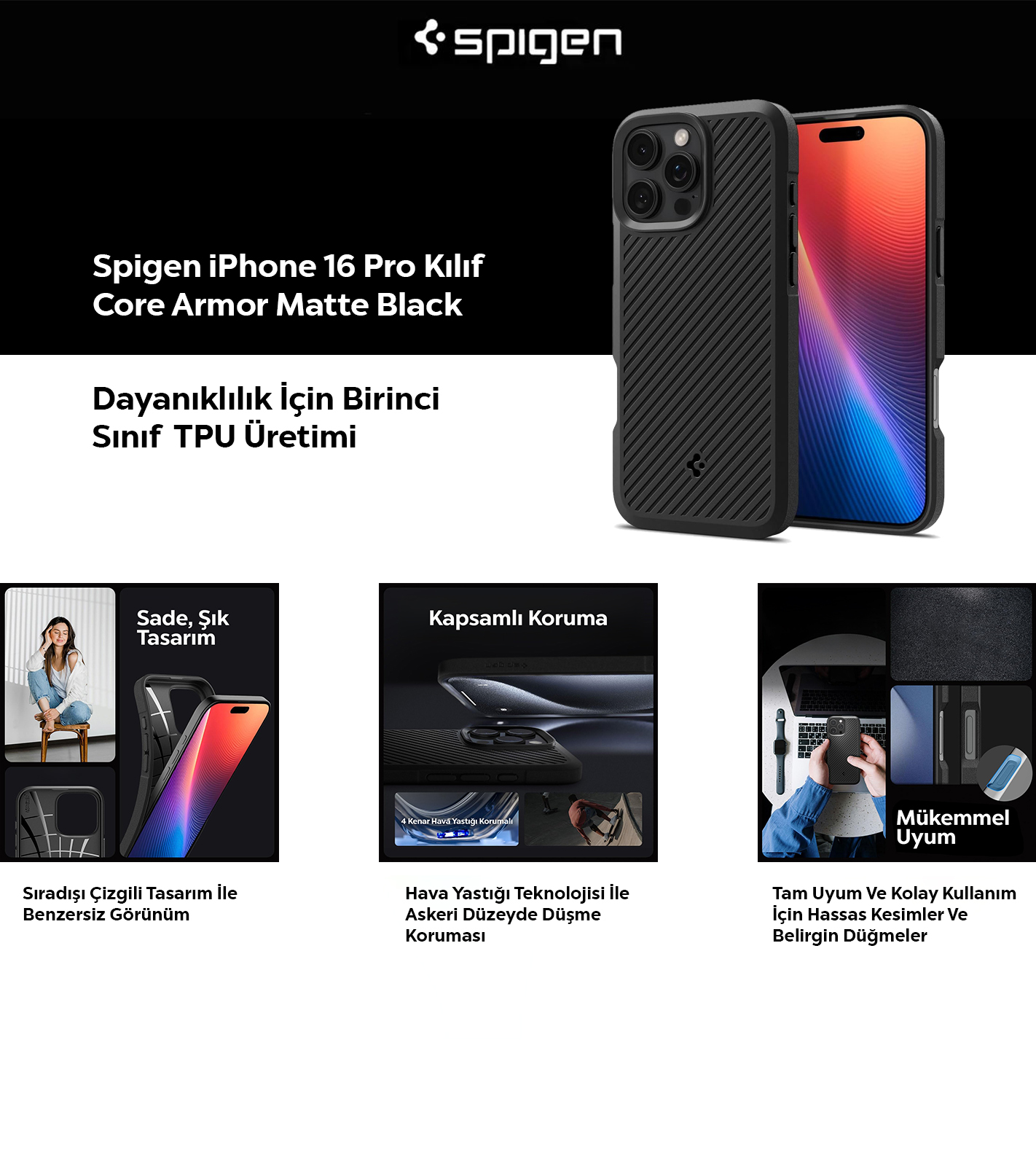 Spigen Kılıf Özellikleri