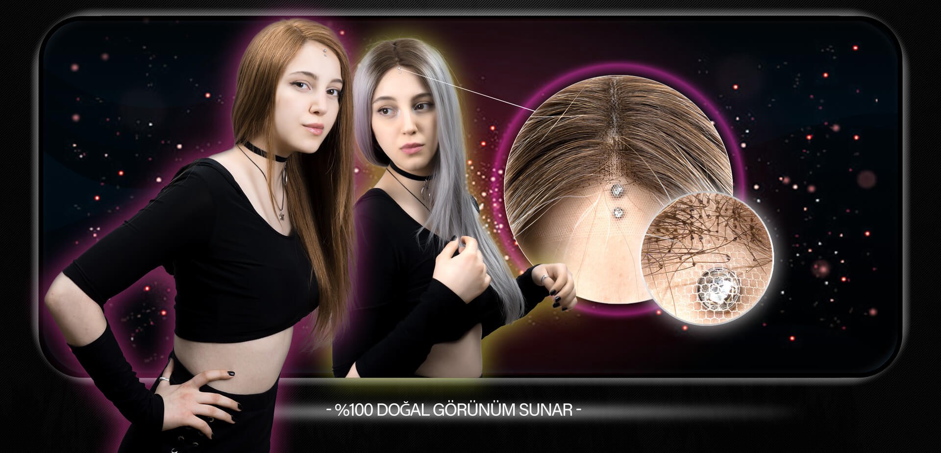 S-Well | Natali Medikal Peruk | %100 Doğal Görünüm