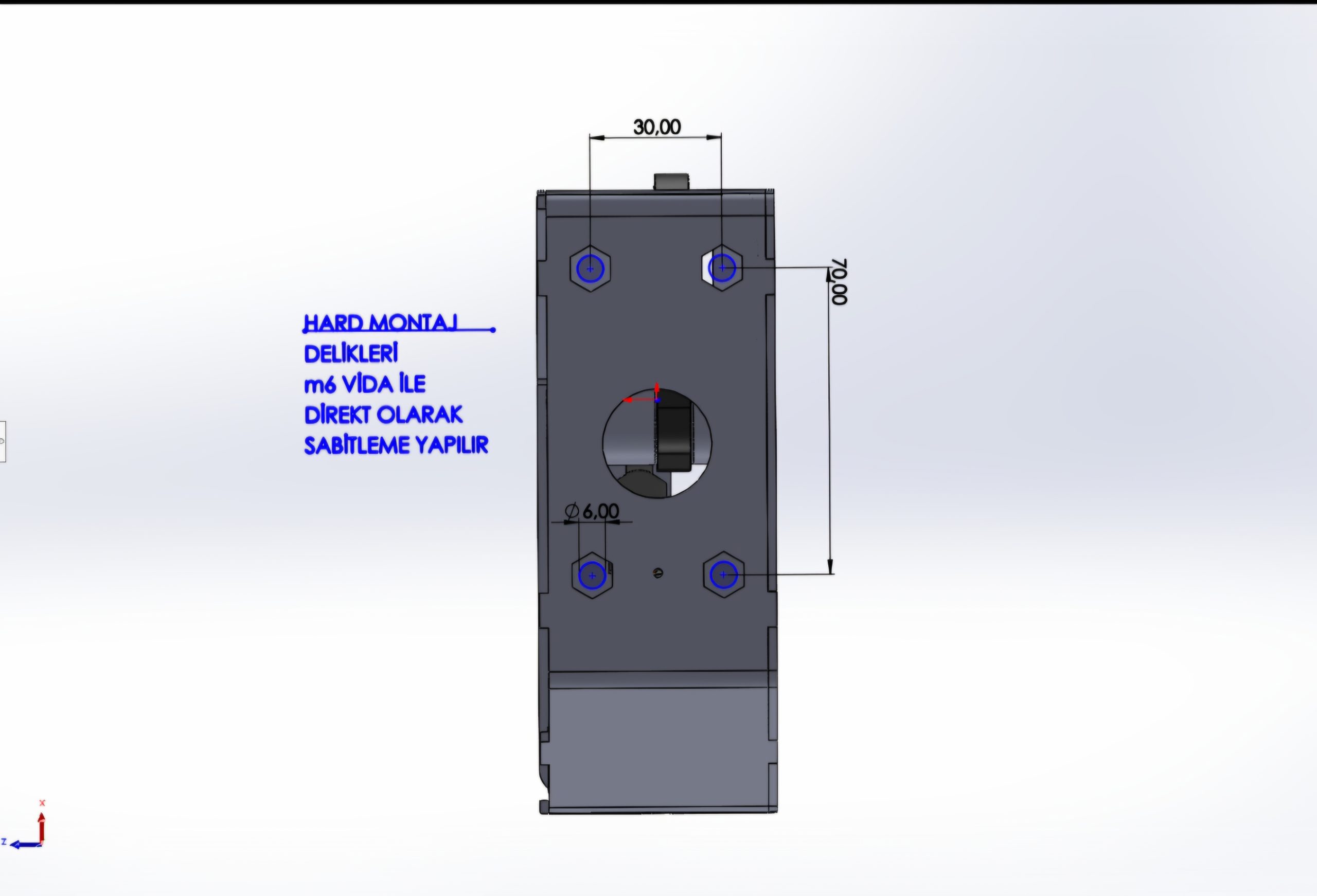 SimTur USB El Freni Arka Görünüm