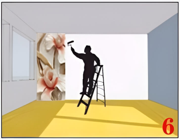 Kağıdı yapıştırma