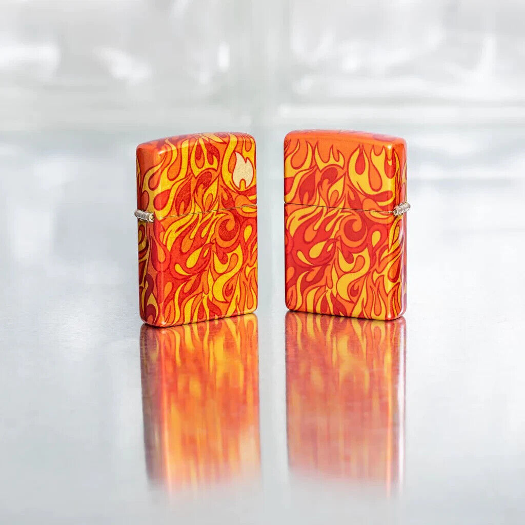 Zippo 48981, ful Fire Design 540 Fusion Windproof Lighter, NEW