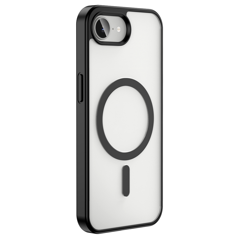 Apple iPhone 16E Kılıf M-safe Wireless Şarj Özellikli Silikon Zore Ege Kapak - 1