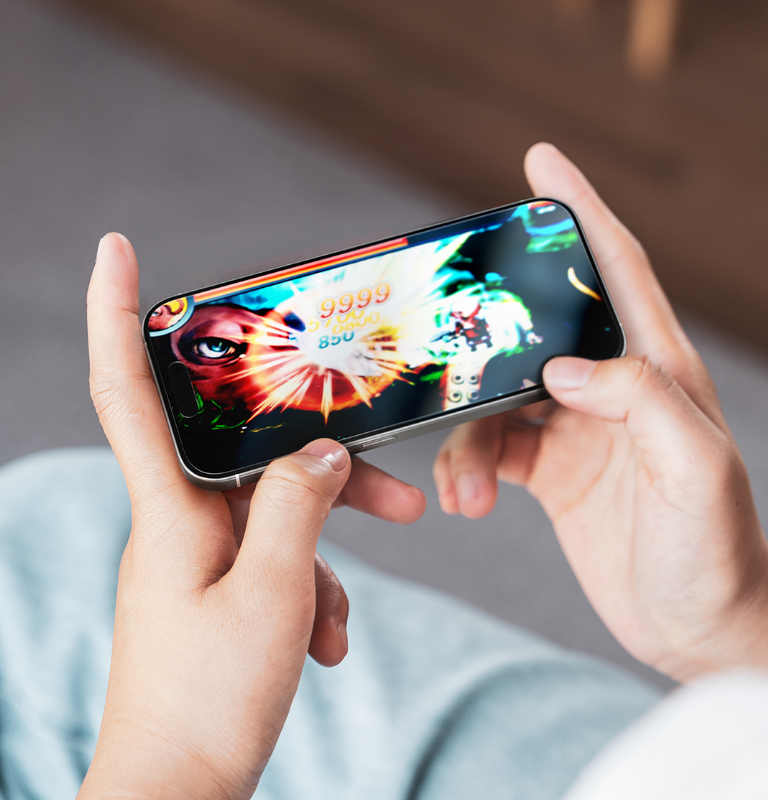 iphone 15 için temperli cam işlemli ekran koruyucu