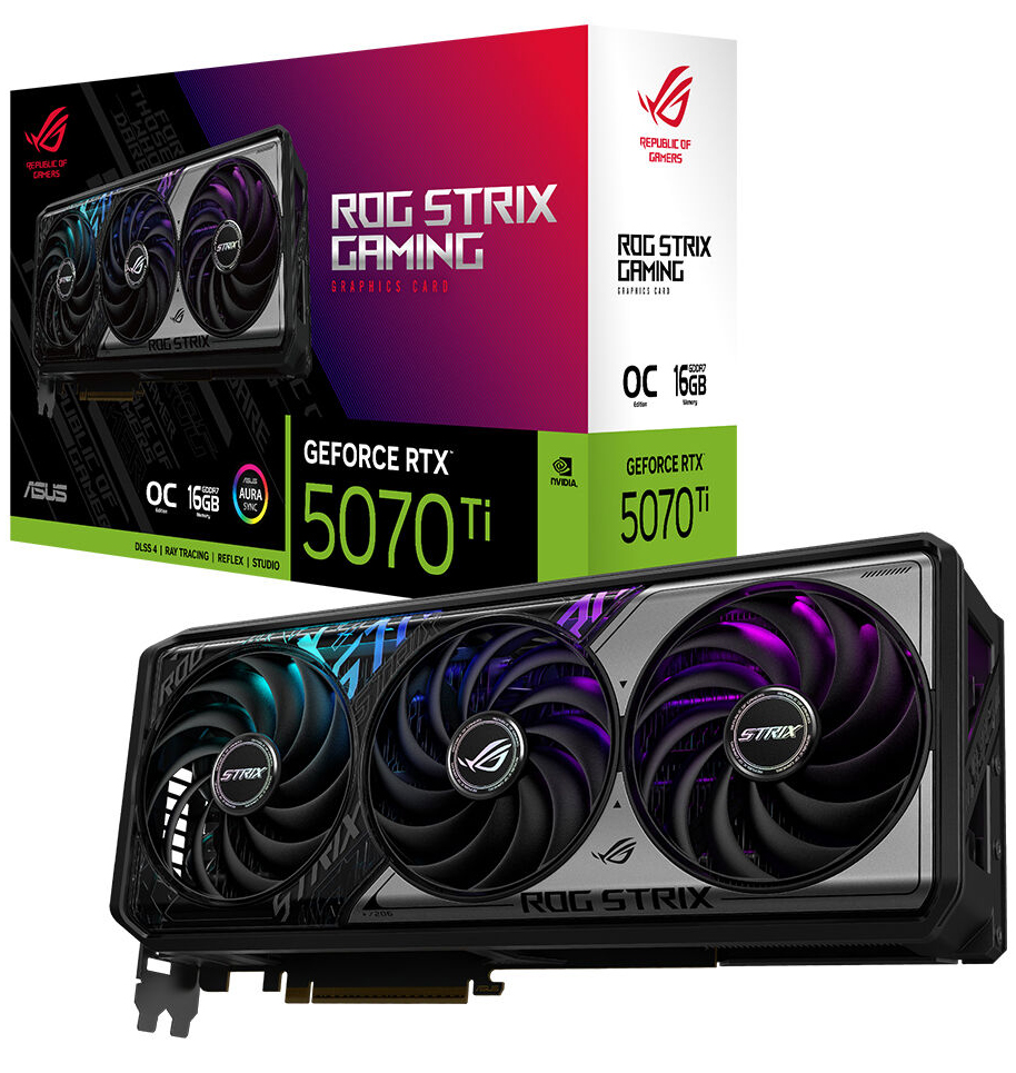 ROG Strix GeForce RTX™ 5070 Ti 16GB GDDR7 OC Edition