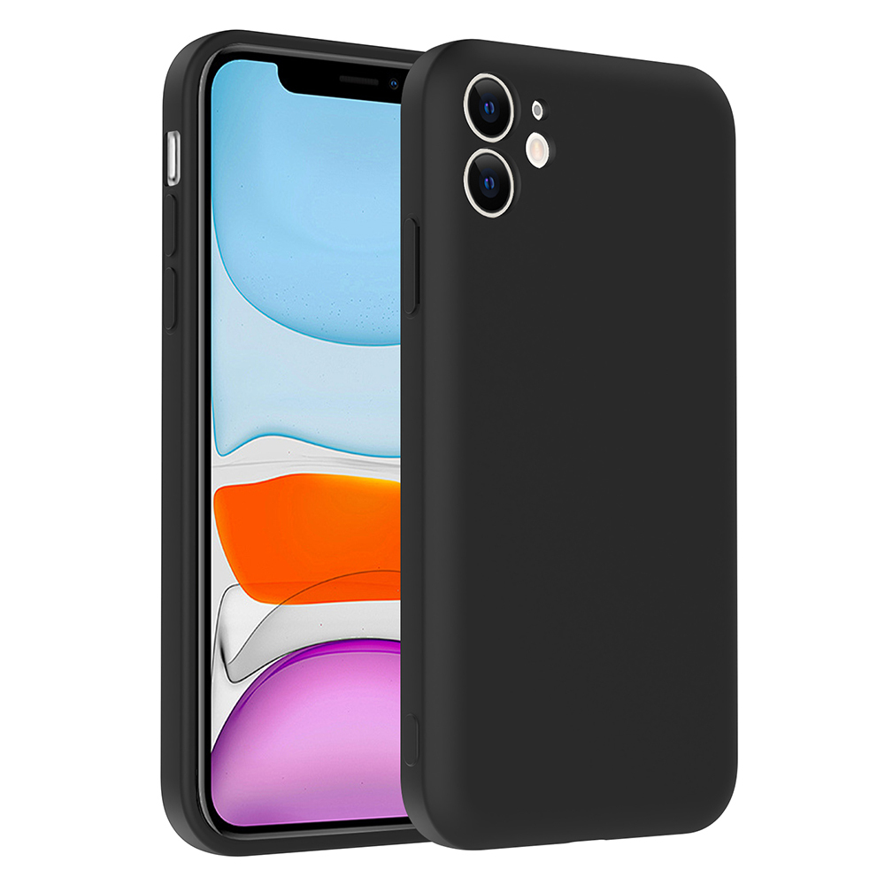 Apple iPhone 11 Kılıf Kamera Korumalı Kartlık Hazneli Zore Vitra Kapak - 8