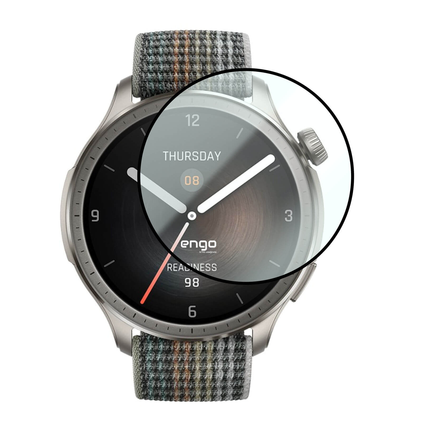 Engo Amazfit Balance Ekran Koruyucu Flexible Tam Kapama Şeffaf