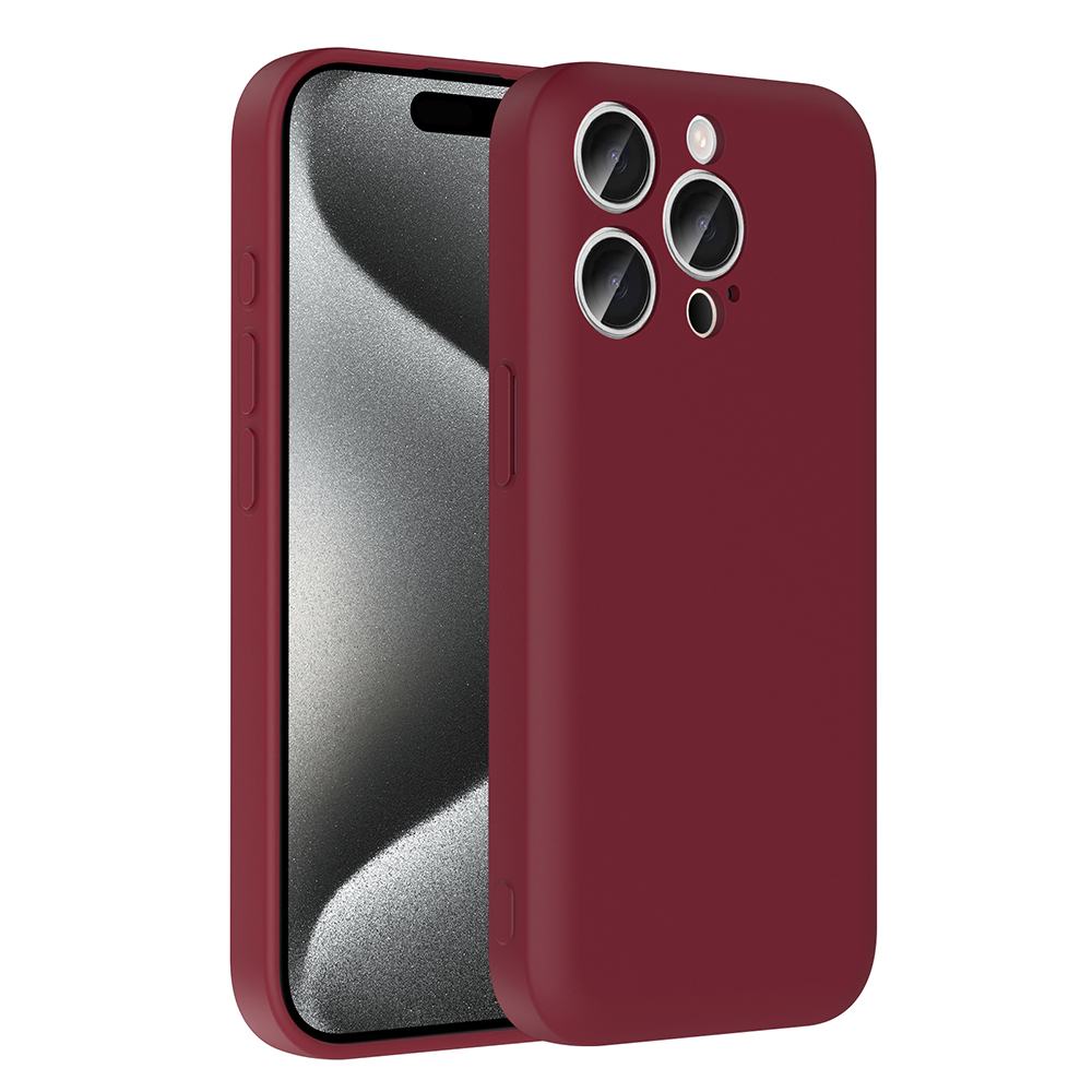 Apple iPhone 15 Pro Max Kılıf Kamera Korumalı Kartlık Hazneli Zore Vitra Kapak - 6