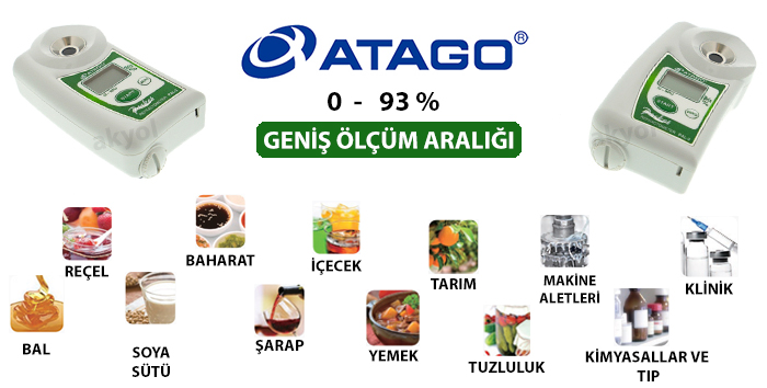 atago pal 3 dijital refraktometre kullanım alanları