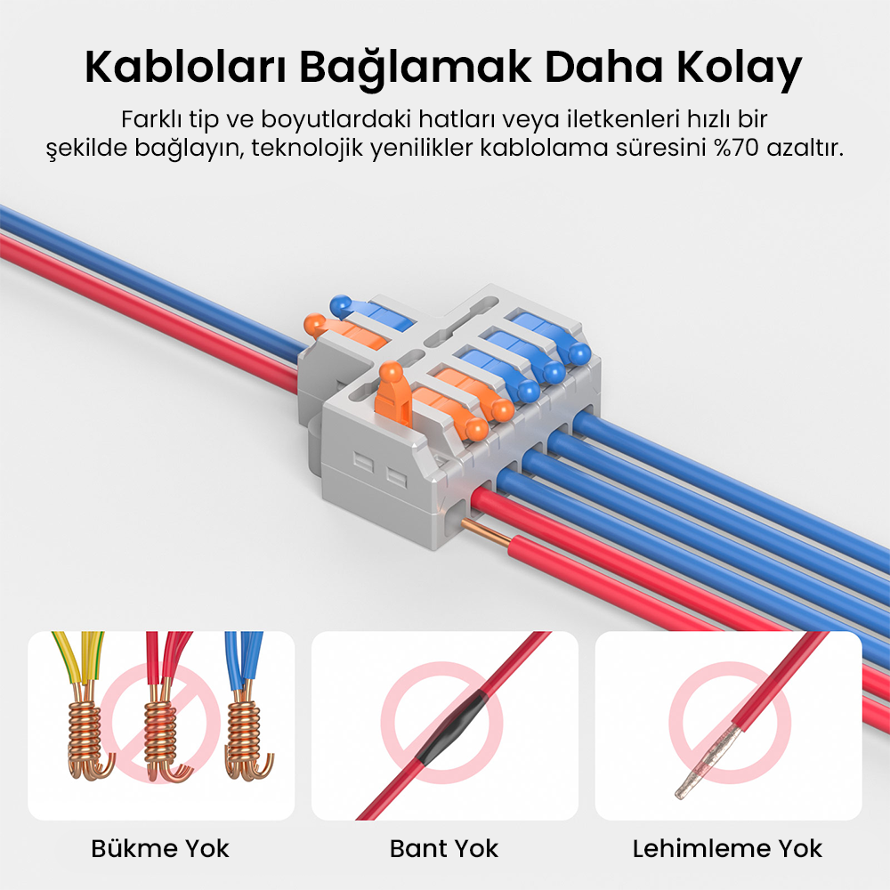 SONOFF D1-2 Kablo Birleştirici Klemens