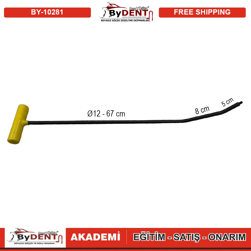 pdr, tools, göçük, düzeltme, kuşak arası, boyasız göçük, boyasız göçük düzeltme, pdr tools, otomalzemeal, bydent, göçük düzeltme ekipmanı,