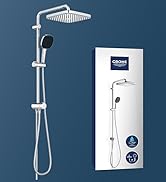 GROHE Vitalio 250, duş sistemi, su tasarruflu, değişimli duş başlığı, yağmur duşu