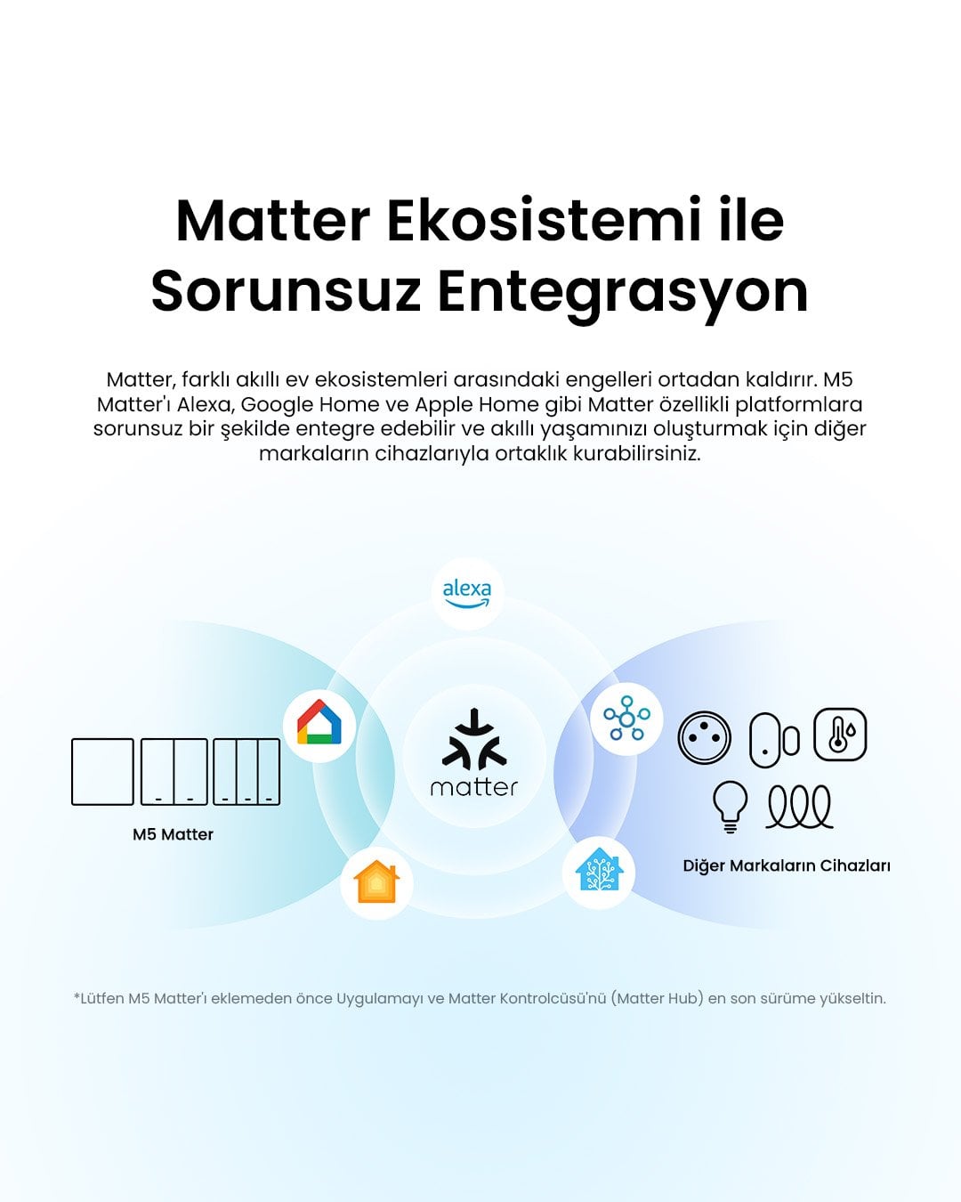 SONOFF M5 Matter Koyu Gri Akıllı Duvar Anahtarı