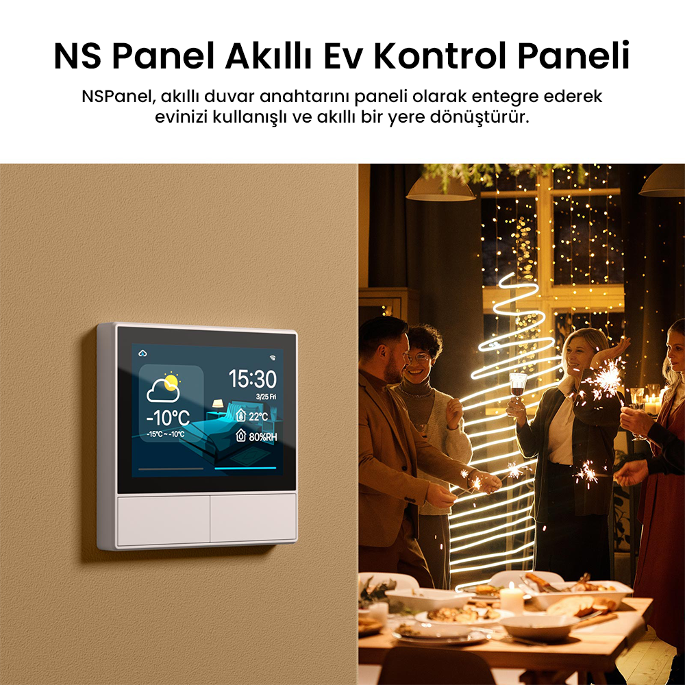 NS Panel Beyaz Merkezi Kontrol Paneli