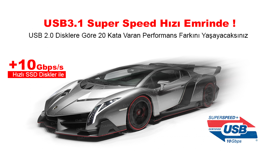 Çift Başlıklı USB3.1 Kablo