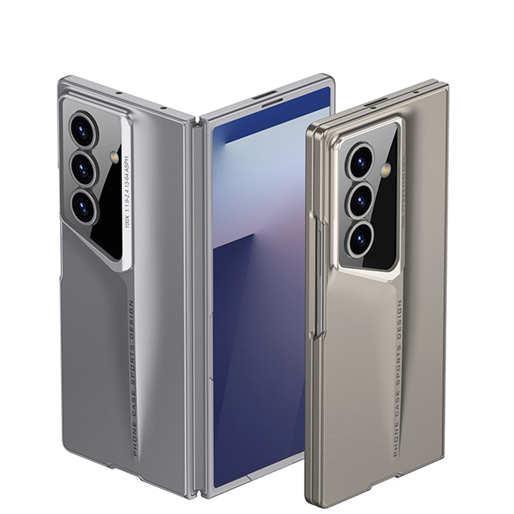 Galaxy Z Fold 7 Kılıf Ultra İnce Kamera Korumalı Sert Rubber Zore Procase Kapak - 9