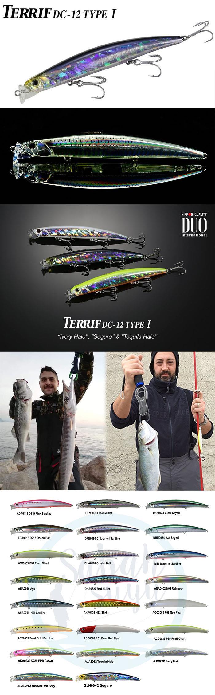 Duo Terrif DC 12 Type 1 Maket Balık