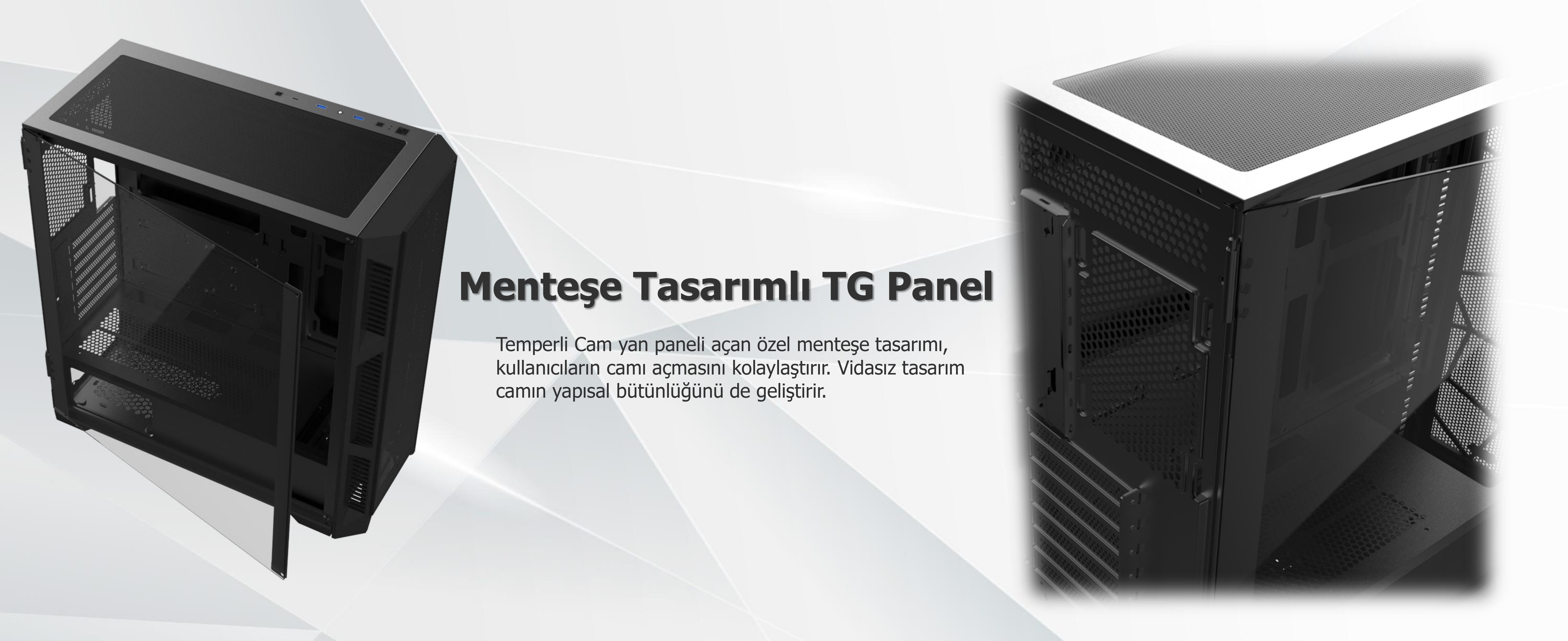 Raijintek Ponos Ultra Ms4 Menteşeli Temperli Cam Yan Panel Fiyatı