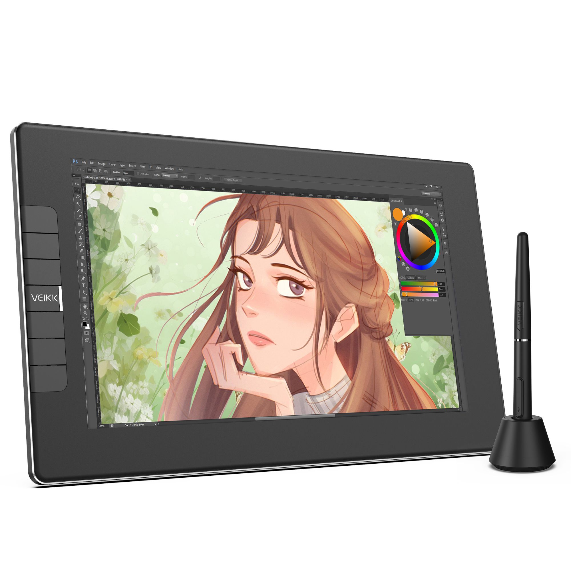 Veikk VK1200V2 11.6 IPS HD Grafik Tablet 16384 Levels Fiyatı