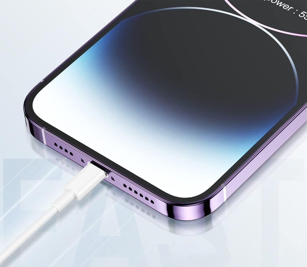 PowerMaster PM-24123 Beyaz 3 Metre 2 Amper iPhone Lightiıng Şarj Data Kablosu