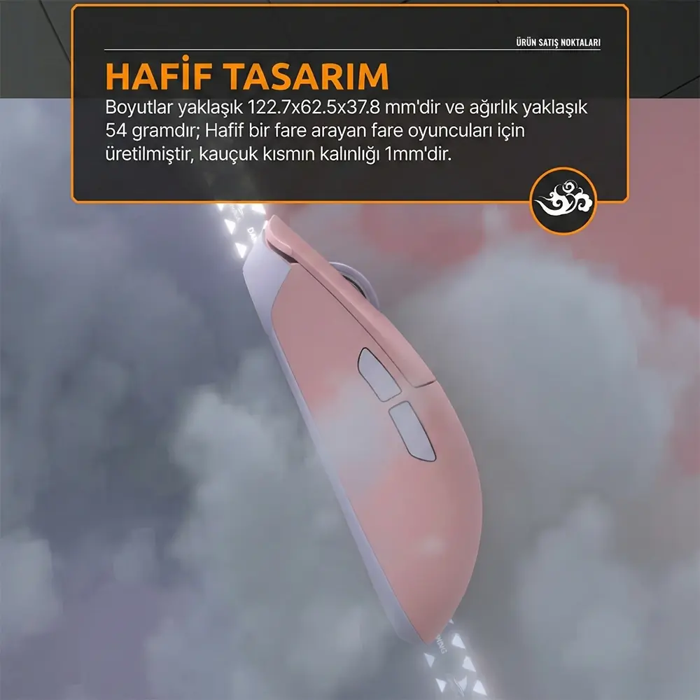 54g Lightweight and Battery